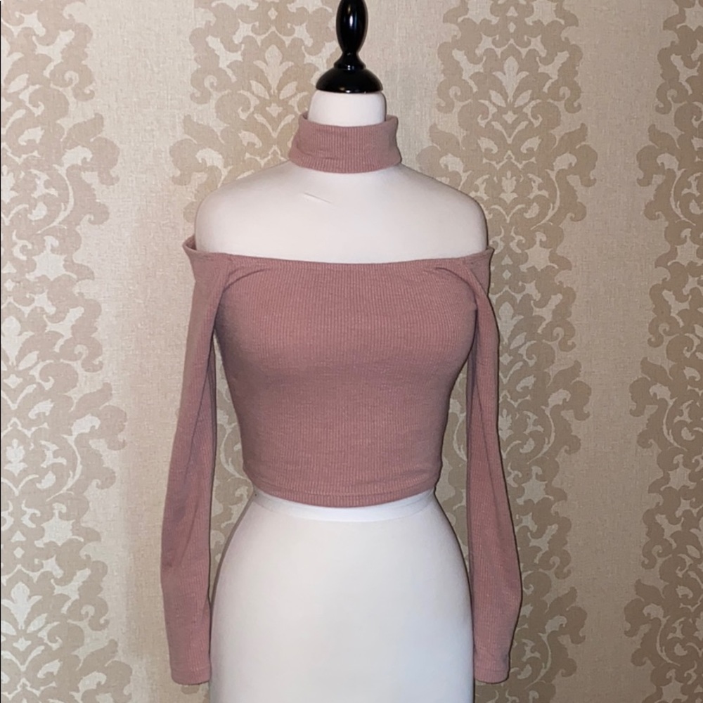 Pink Crop top Mystique